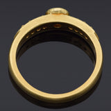 Estate 18K Yellow Gold 0.33 TCW Diamond Band Ring
