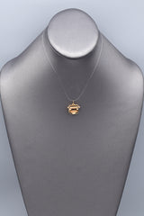 Vintage 14K Yellow Gold Typewriter Charm Pendant