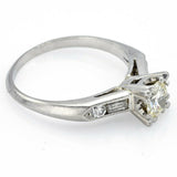 Vintage Platinum Diamond Band Ring