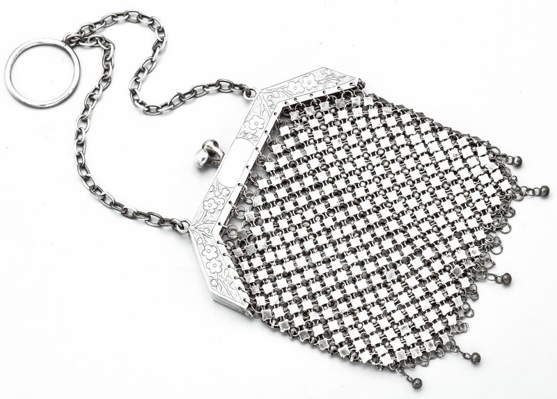 Hand Pouch Party Silver Antique Purse at Rs 150/gram in Jaipur | ID:  27375653648