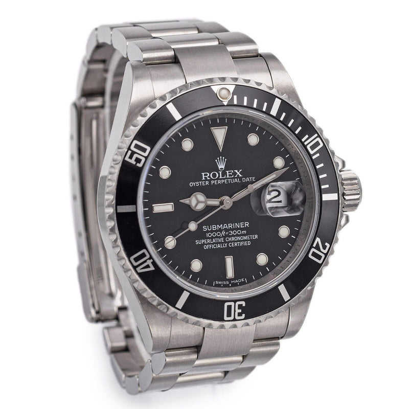 2009 Rolex Submariner Automatic Men's Date Watch 40 mm Ref. 16610