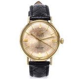 Vintage Tiffany & Co Omega Seamaster De Ville 14K Solid Gold Automatic Men's Watch