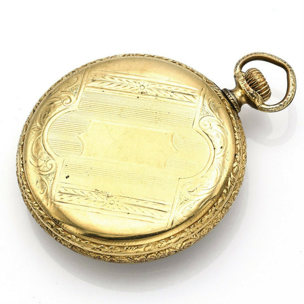 Antique 1916 Hamilton 992 Pocket Watch 21 Jewel 5 Position 25 Year Gold Filled