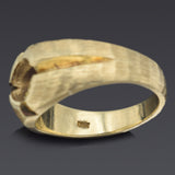 Vintage 18K Yellow Gold 6.25 mm Semi-Mount Band Ring