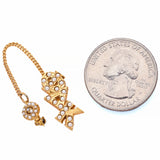 Vintage 10K Yellow Gold Seed Pearl Phi Delta Kappa Pin Badge