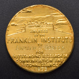 1973 Andrew H Bobeck 18K Gold Stuart Ballantine Medal Computer Cognitive Science