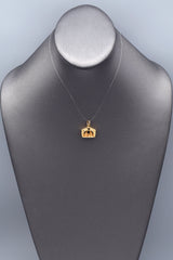 Vintage 14K Yellow Gold 3D Nativity Charm Pendant