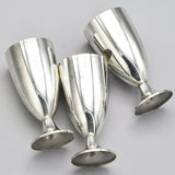 Tiffany & Co. Sterling Silver Cordial Cups Set of 3 107.2 Grams