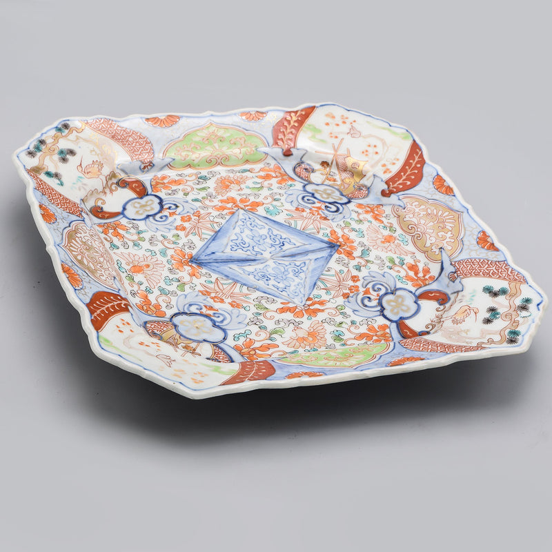 Antique Chinese Hand-Painted Porcelain Plate