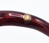 La Nouvelle Bague 18K Yellow Gold & Sterling Silver Red Enamel Diamond Bracelet