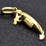 Vintage 18K Yellow Gold Gondola Charm Pendant