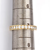 Vintage 14K Yellow Gold 1.20 TCW Diamond Band Ring