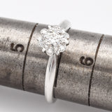 Vintage 14K White Gold 0.17 Ct Diamond Band Ring E/F VS-2