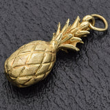 Vintage 14K Yellow Gold Pineapple Charm Pendant