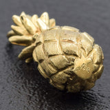Vintage 14K Yellow Gold Pineapple Charm Pendant