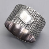 Vintage Sterling Silver Etched Napkin Rings Lot of 10