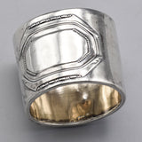 Vintage Sterling Silver Etched Napkin Rings Lot of 10