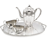 K. Anderson Antique Victorian Sterling Silver Tea 3 Piece Set