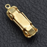 Vintage 14K Yellow Gold Beetle Car Charm Pendant