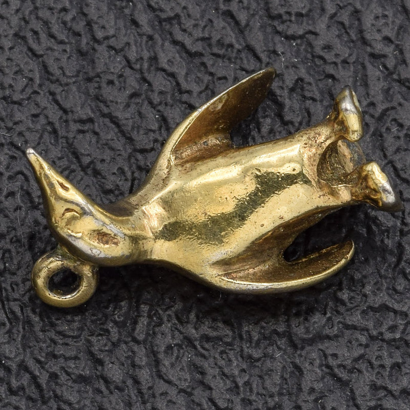 Vintage Gold Filled Penguin Charm Pendant