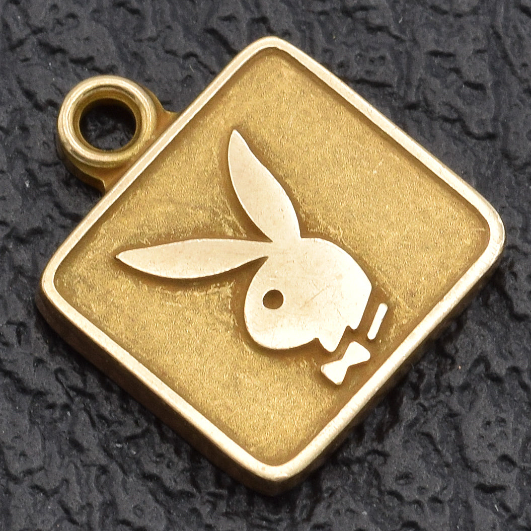 Gold playboy pendant Clearance