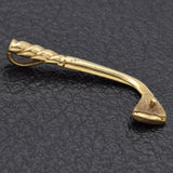 Vintage 14K Yellow Gold Golf Club Stick Charm Pendant