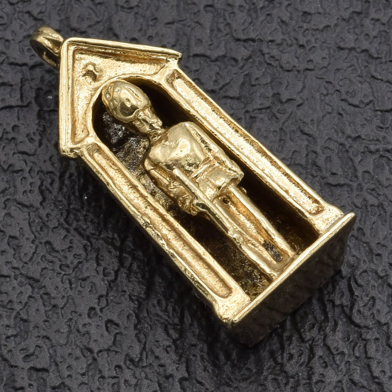 Vintage 9K Yellow Gold Buckingham Palace Guard Charm Pendant