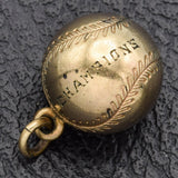 Vintage Gold Filled Champions Baseball Charm Pendant