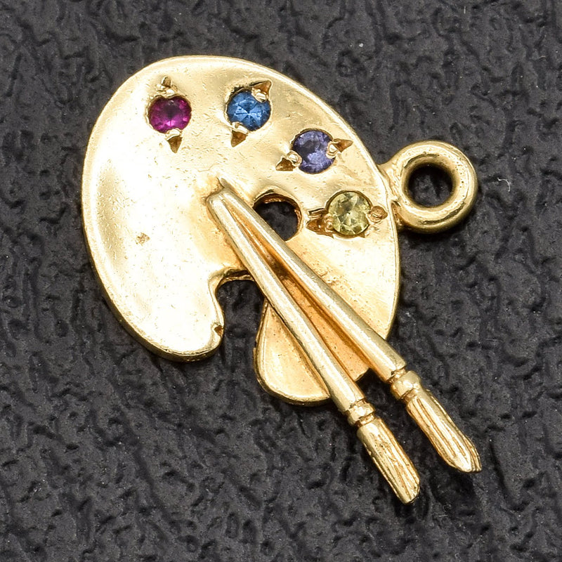 Paint palette pendant hotsell