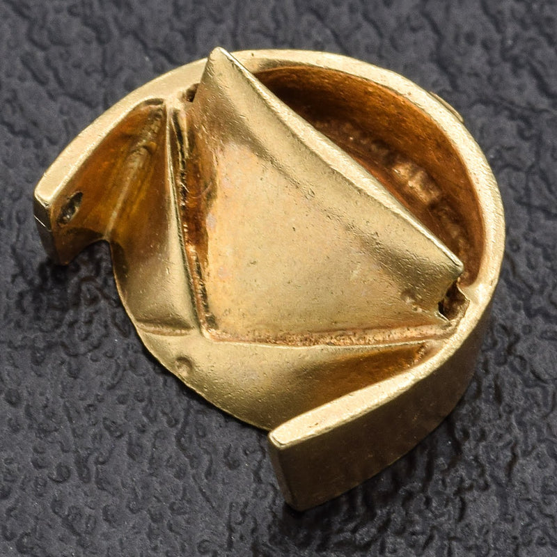 Vintage 14K Yellow Gold Nurse's Cap Charm Pendant