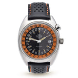 Vintage 1968 Glycine Airman SST Pumpkin Watch