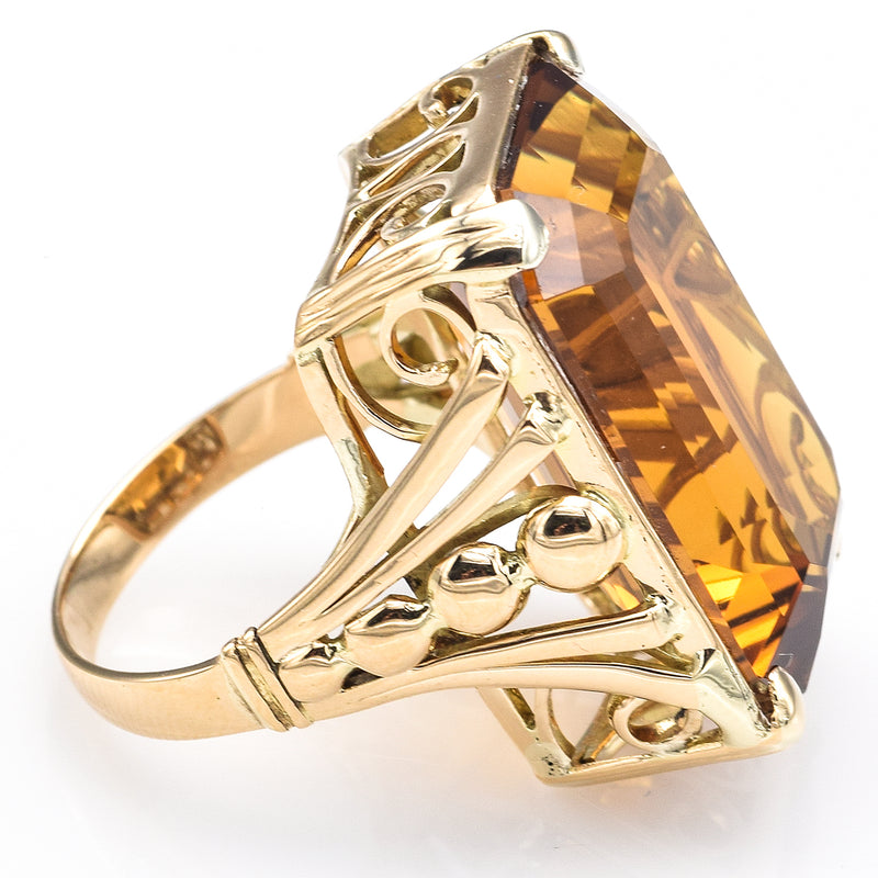 Honey on sale topaz ring