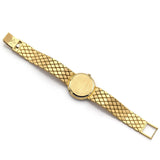 Estate Patek Philippe Calatrava 18K Gold Diamond Women's Watch