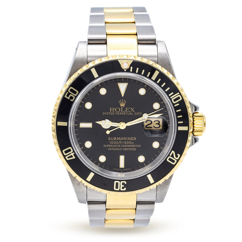 Rolex Submariner 18K Yellow Gold Watch