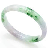 Antique Grade A Translucent Green Jade Bangle Bracelet