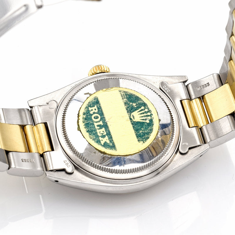 Vintage 1979 Rolex Datejust 18K Yellow Gold Stainless Steel Watch Ref. 16013