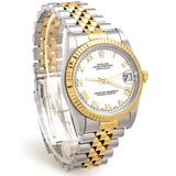 1999 Rolex Datejust 18K Gold Stainless Steel Watch Ref 78273 Women's