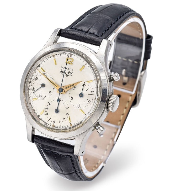 Vintage Baylor Heuer Chronograph Watch