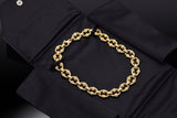 ORO 14K Yellow Gold Chunky Oval Cable Chain Necklace 51.1 Grams 17.5 Inches