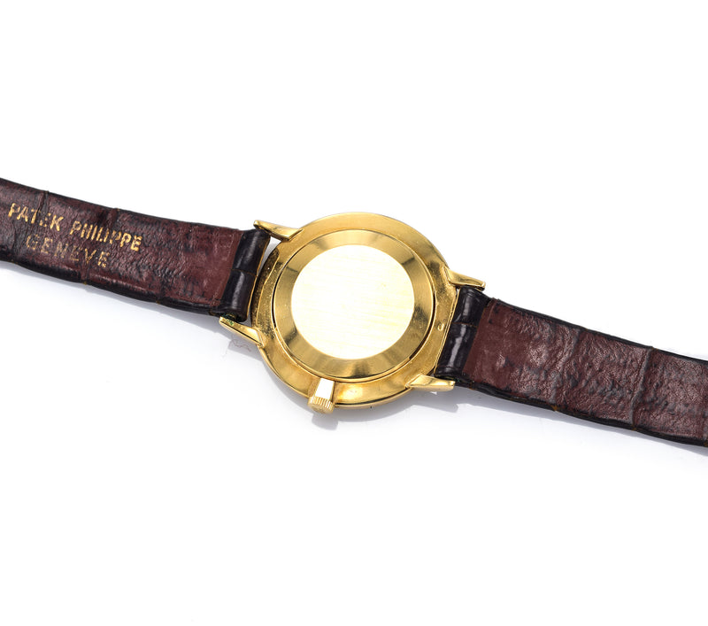 Patek Philippe Calatrava 18K Gold Cal. 23-300 Manual Wind Men's Watch Ref 3468