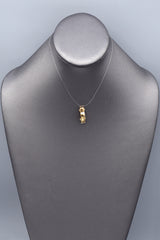 Vintage 14K Yellow Gold Car Charm Pendant