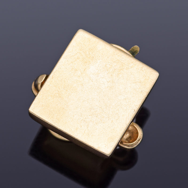 Vintage 14K Yellow Gold Telephone Charm Pendant 2.2 Grams