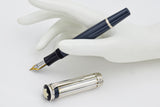 Montblanc Charles Dickens Limited Edition Sterling Silver 18K Fountain Pen