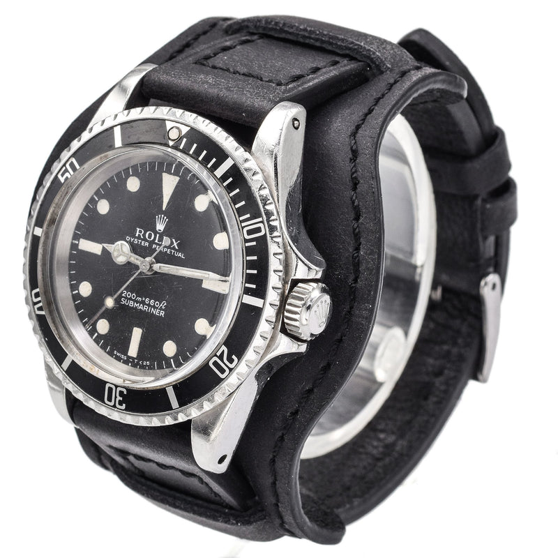 Vintage 1967 Rolex Submariner 5513 Watch Meters First Dial