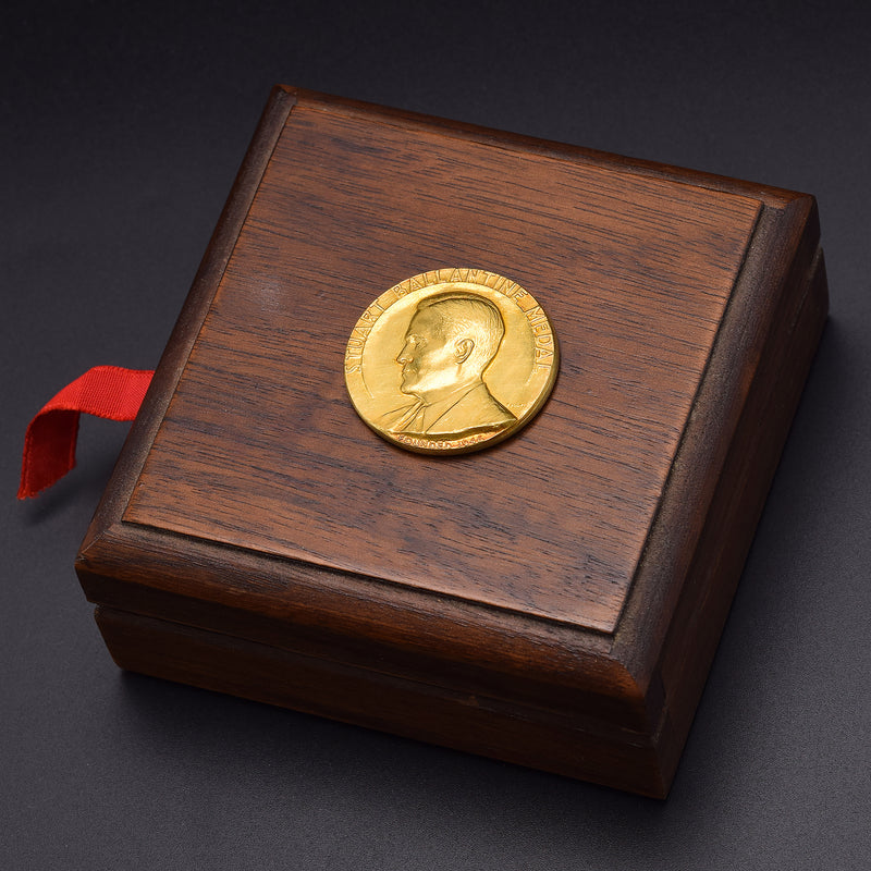 1973 Andrew H Bobeck 18K Gold Stuart Ballantine Medal Computer Cognitive Science