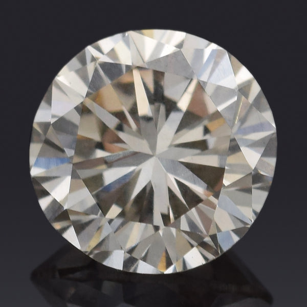 GIA Certified Loose 1.07 Ct O-P VVS2 Round Brilliant Diamond 6.47-6.57x4.06 mm