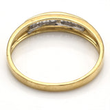 Vintage 10K Yellow Gold Diamond Band Ring
