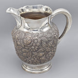 S. Kirk & Sons Sterling Silver Hand-Chased Repousse Water Pitcher