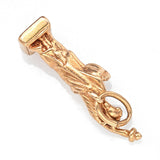 Vintage 14K Yellow Gold Statue of Liberty Charm Pendant