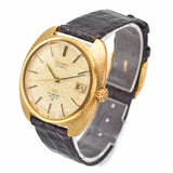 Vintage Grand Seiko Hi-Beat 18K Gold Automatic Men's Date Watch Ref. 6145-8030